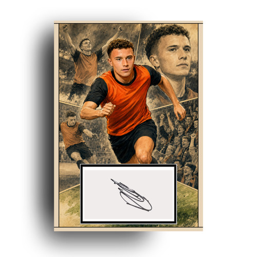 Dylan tait hand signed comic - hand,