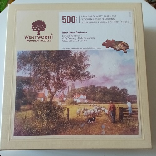 Wentworth wooden jigsaw puzzle - wooden,