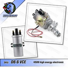 45D6 Style High Energy Distributor for Jaguar XJ E Type with Genuine Viper Coil