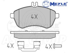 Meyle Brake Pad Set, Front
