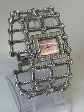 Yess Designer Ladies Wide Big Bracelet Watch