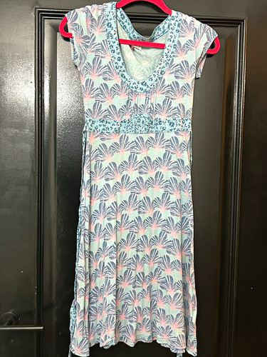 White stuff dress blue - white,