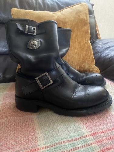 Men size leather harley - men’s,