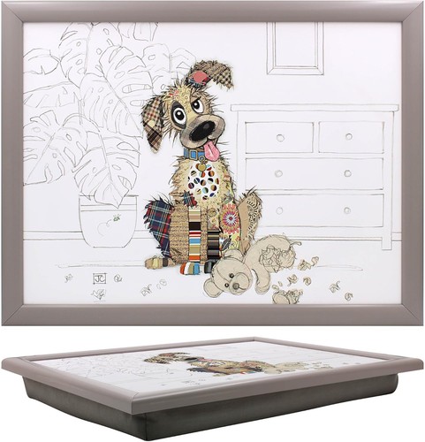 Dog lap tray - dog, laptop