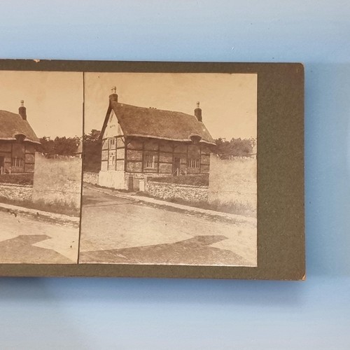 Hathern stereoview c1900 real - hathern,
