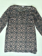 Allegra Hicks Silk Kaftan Top