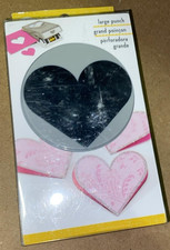 Paper Punch HEART Shapers Large Punch 2.5 Inches For Arts and Craft - NEW