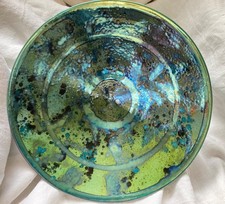 BEAUTIFUL GREEN LUSTRE BANDED