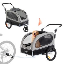VEVOR Pet Bicycle Trailer &