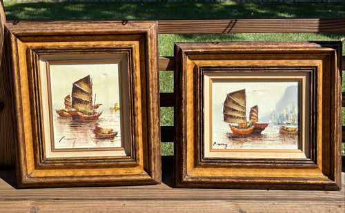 Pair vintage wong - vintage, original