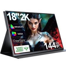 18" Portable Monitor 2K 144Hz