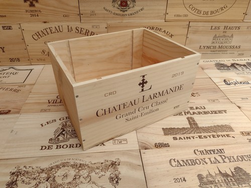 Wooden wine box crate 4 - wine,