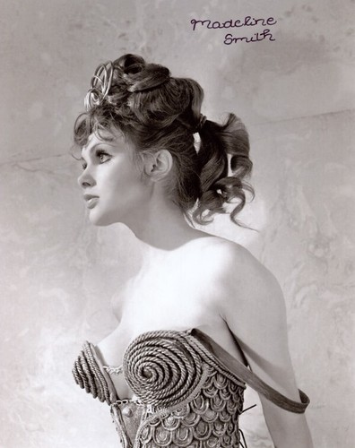 Madeline smith signed 8x10 - madeline,