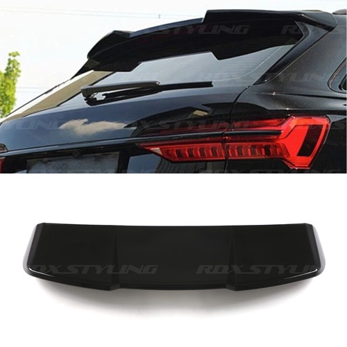 Rear roof spoiler - rear,
