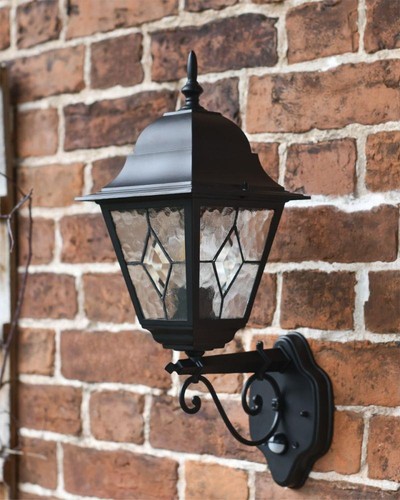 Victorian wall lantern with - wall,