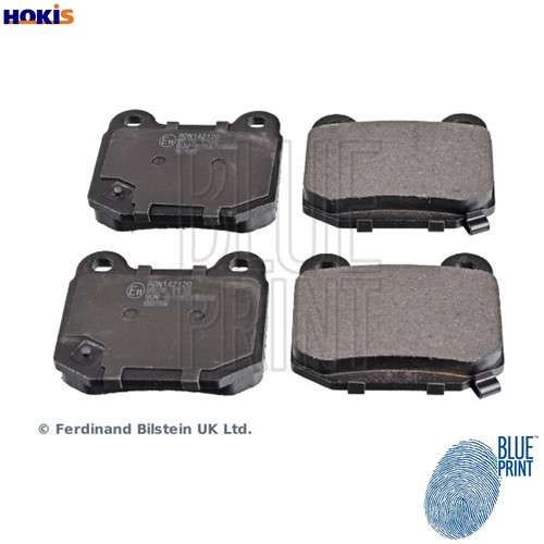 Brake pad set disc - set,