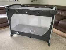 Joie Commuter folding travel cot and playpen with changing table