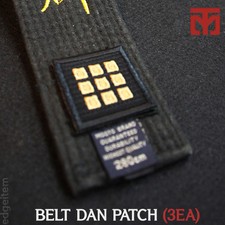 MOOTO Black Belt Dan Patch 3EA