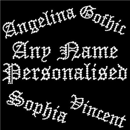 Personalise your name - your,