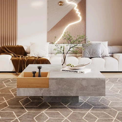 Grey coffee table - grey,