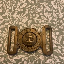 British Army Belt Buckle - DIEU ET MON DROIT - Military Belt Buckle