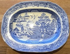 Staffordshire Stoneware Blue