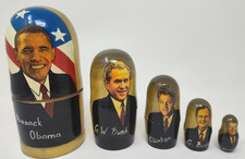 Wooden Hand Painted Nesting