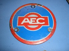 Original AEC enamel badge. Routemaster.