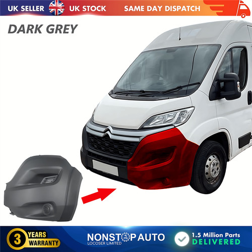 Front bumper corner cap - corner, left