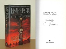 Conn Iggulden - Emperor - The Field of Swords - Signed 1st/1st 2005 First Ed DJ