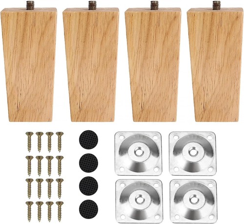 Set wood furniture legs - of,
