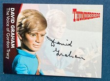 THUNDERBIRDS series 2 - AUTOGRAPH CARD DG3,  DAVID GRAHAM -  UNSTOPPABLE CARDS