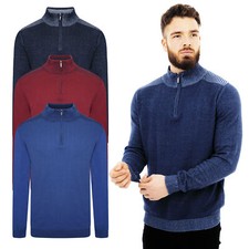 Ex Brand Mens Funnel Neck