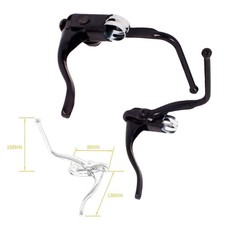 2Pcs Bicycle Double Brake Lever Universal Bicycle Handlebar Brake Lever