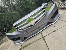 MERCEDES E CLASS FRONT BUMPER E350 E220 E300 E250 AMG DAMAGED SPARES OR REPAIRS 
