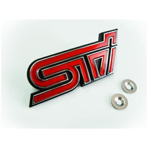 Genuine front grill emblem - front,