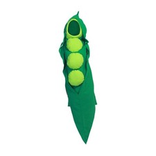 Pea Pod Cosplay Costume Reusable Slip on Lovely Decorative Vegetable Costume