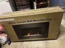 Black Curved Wall Mounted