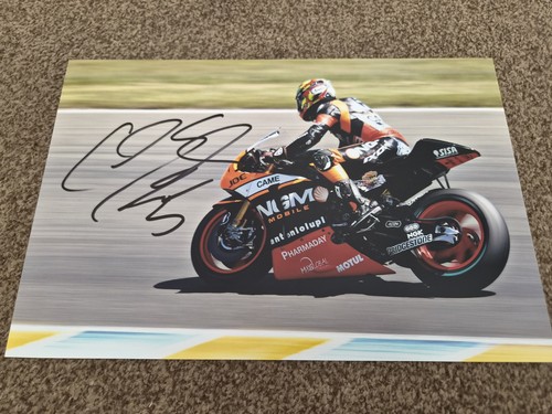 Colin edwards signed 12x8 moto - signed,