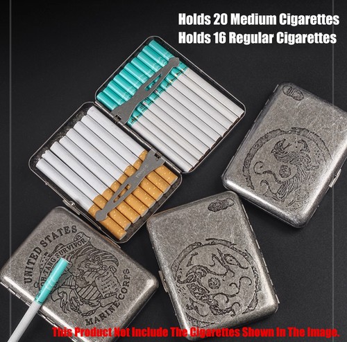 Vintage zinc alloy - zinc, cigarette