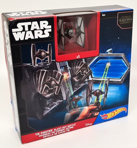Hot wheels star wars tie - star,
