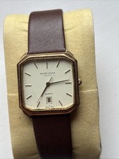 Vintage Favre Leuba Geneve Men’s Tank Wrist Watch
