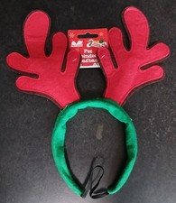 Reindeer Antler Pet Headband