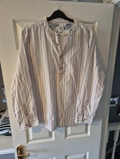 Mens Grandad Shirt Xxl 60