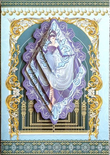 Greeting card decoupage - greeting,
