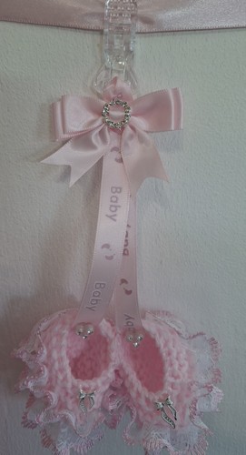 Pram charms new - pram, charms*new*pink/white