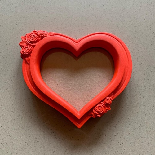 Red heart shaped - photo, picture