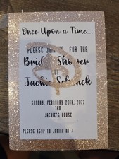 Custom bridal shower