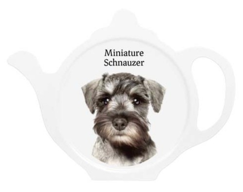 Miniature schnauzer teabag - miniature,