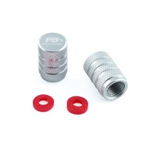 Valve Caps Dust Silver for